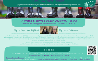 Otevřený kurz Let´s Talk about Children v&nbsp;Praze